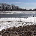 Icy Wabash River